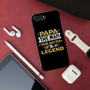 Papa the legend Printed Slim Cases and Cover for iPhone 7 Plus