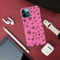 Pink Hearts Printed Slim Cases and Cover for iPhone 12 Pro Max