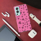 Pink Hearts Printed Slim Cases and Cover for OnePlus Nord 2