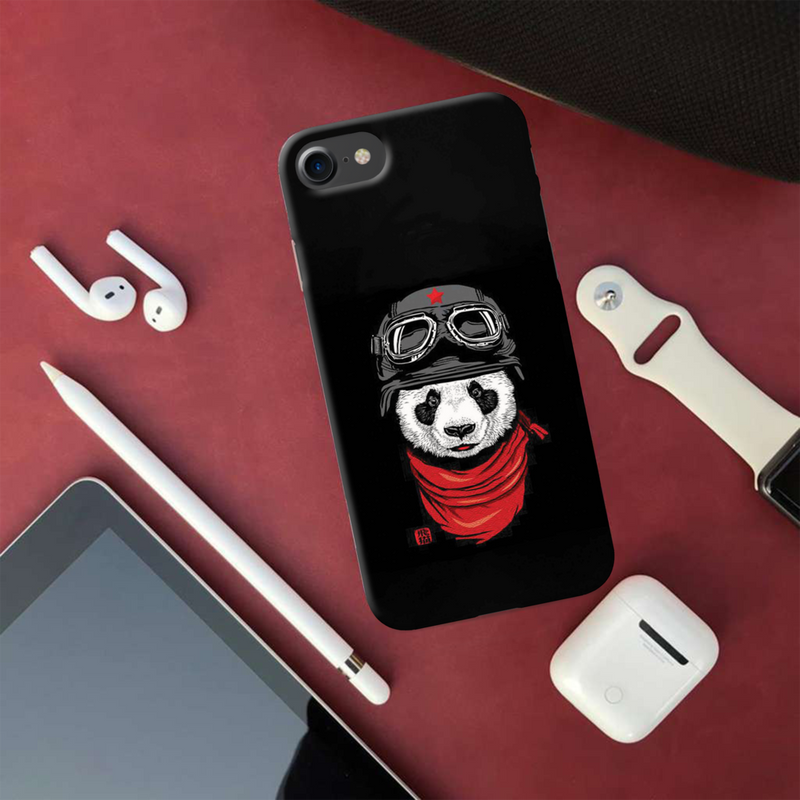 Rider Panda Printed Slim Cases and Cover for iPhone 8