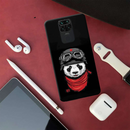 Rider Panda Printed Slim Cases and Cover for Redmi Note 9