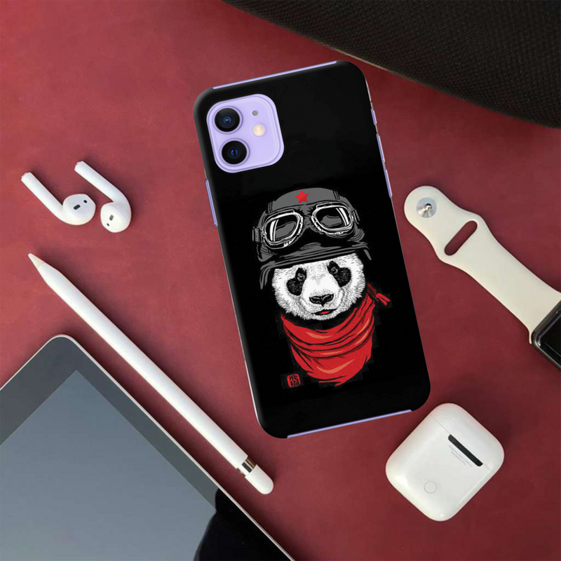 Rider Panda Printed Slim Cases and Cover for iPhone 12 Mini