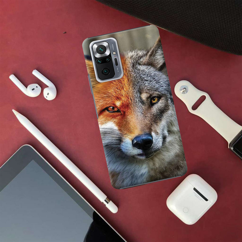 Wolf Printed Slim Cases and Cover for Redmi Note 10 Pro