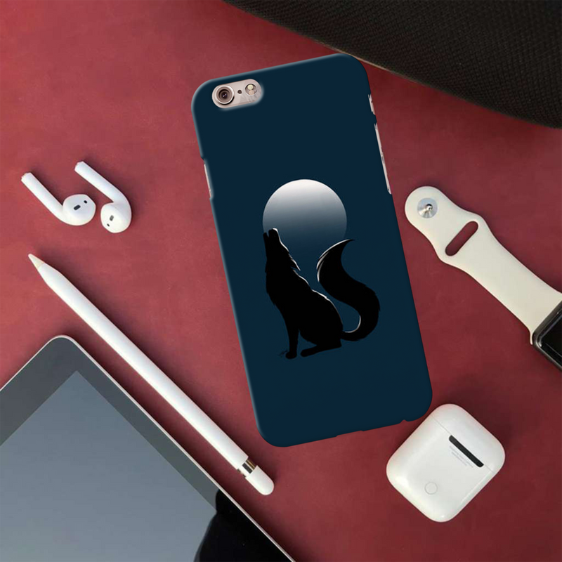 Wolf howling Printed Slim Cases and Cover for iPhone 6