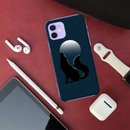 Wolf howling Printed Slim Cases and Cover for iPhone 12