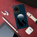 Wolf howling Printed Slim Cases and Cover for Galaxy S20 Ultra