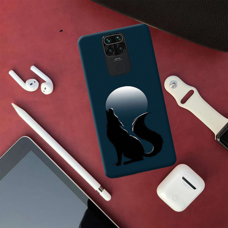 Wolf howling Printed Slim Cases and Cover for Redmi Note 9