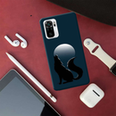 Wolf howling Printed Slim Cases and Cover for Redmi Note 10