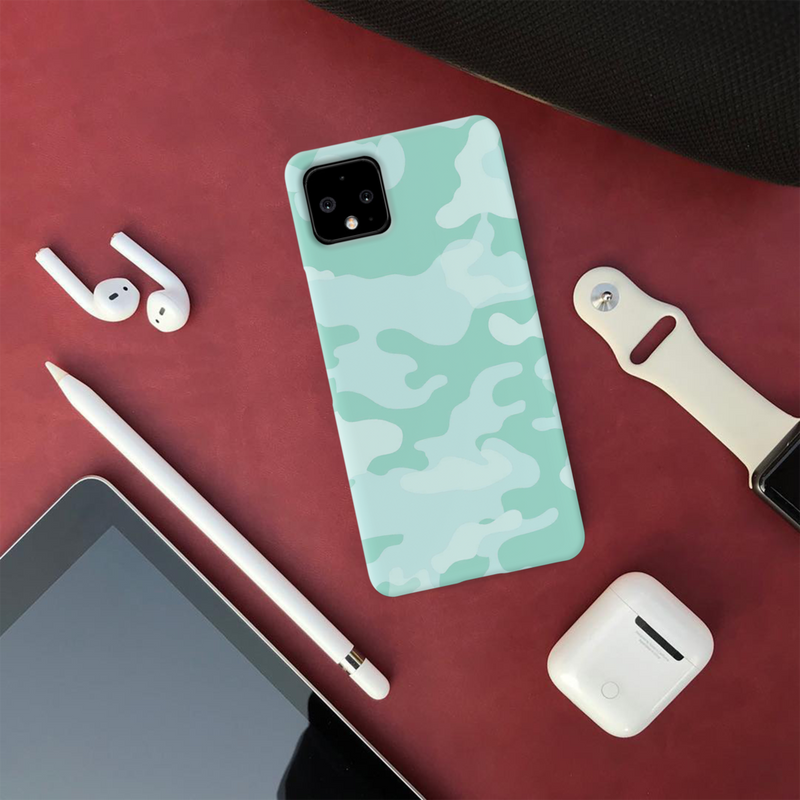 Xteal and White Printed Slim Cases and Cover for Pixel 4