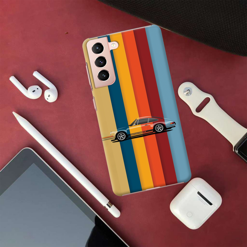 Vintage car Printed Slim Cases and Cover for Galaxy S21