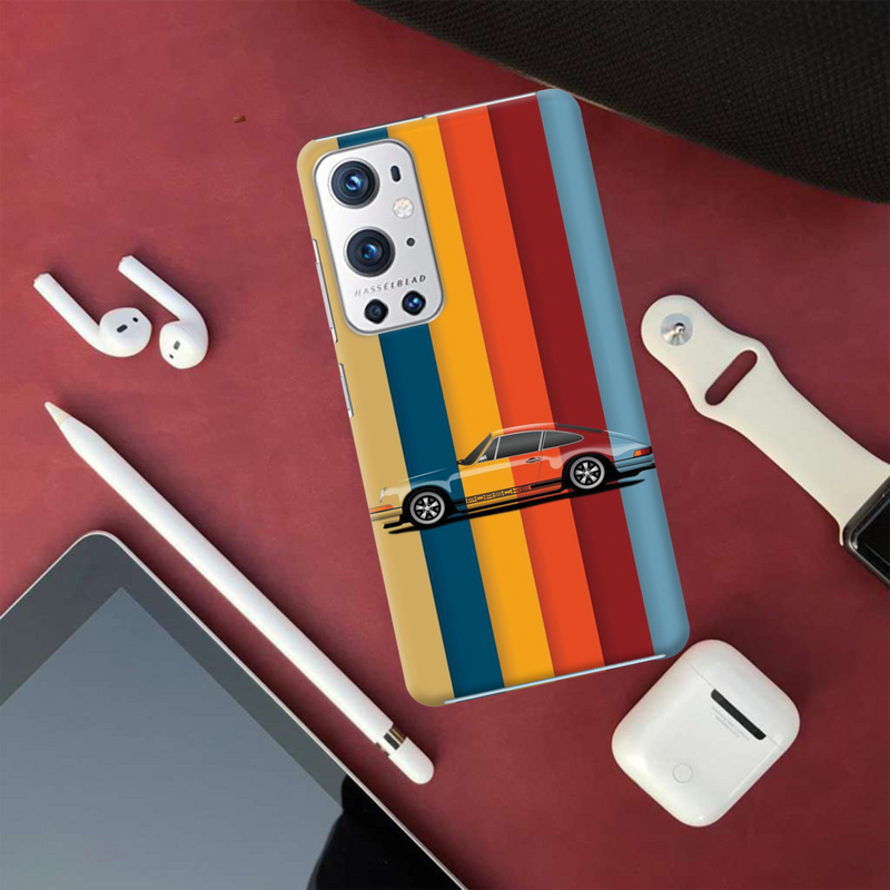 Vintage car Printed Slim Cases and Cover for OnePlus 9R