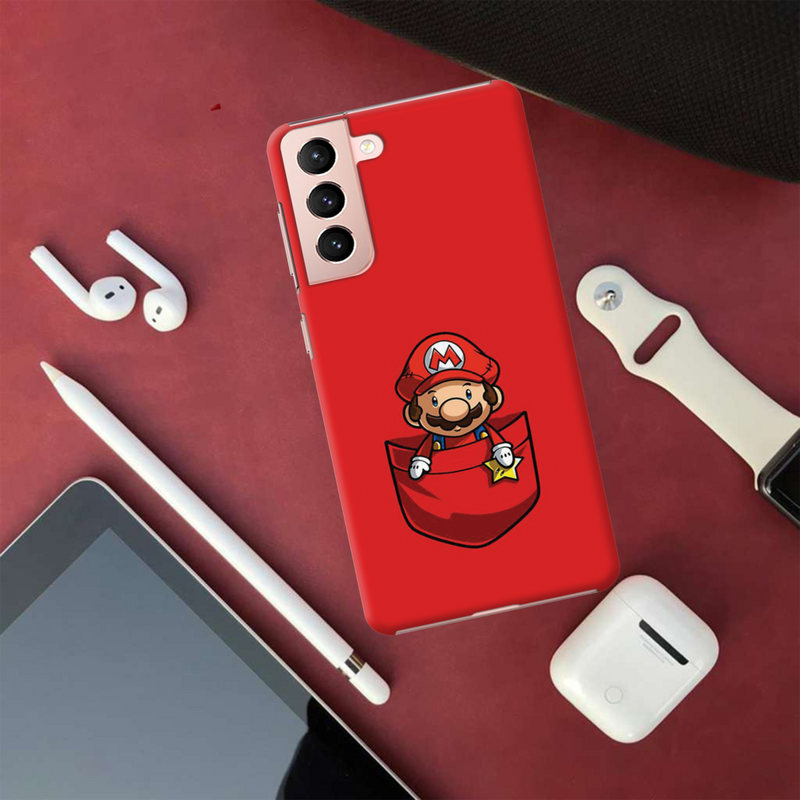 Mario Printed Slim Cases and Cover for Galaxy S21 Plus
