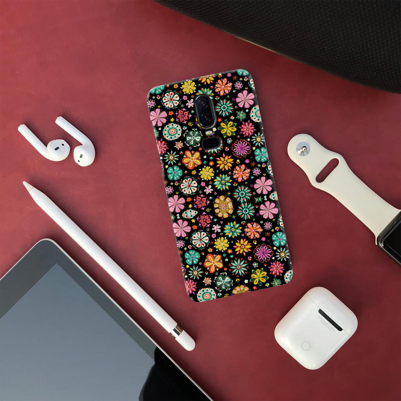 Night Florals Printed Slim Cases and Cover for OnePlus 6