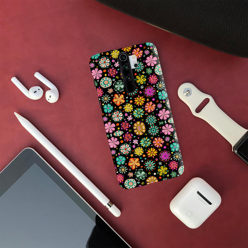 Night Florals Printed Slim Cases and Cover for Redmi Note 8 Pro
