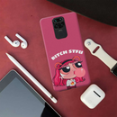 Bitch STFU Printed Slim Cases and Cover for Redmi Note 9