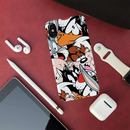Looney Toons pattern Printed Slim Cases and Cover for iPhone XS