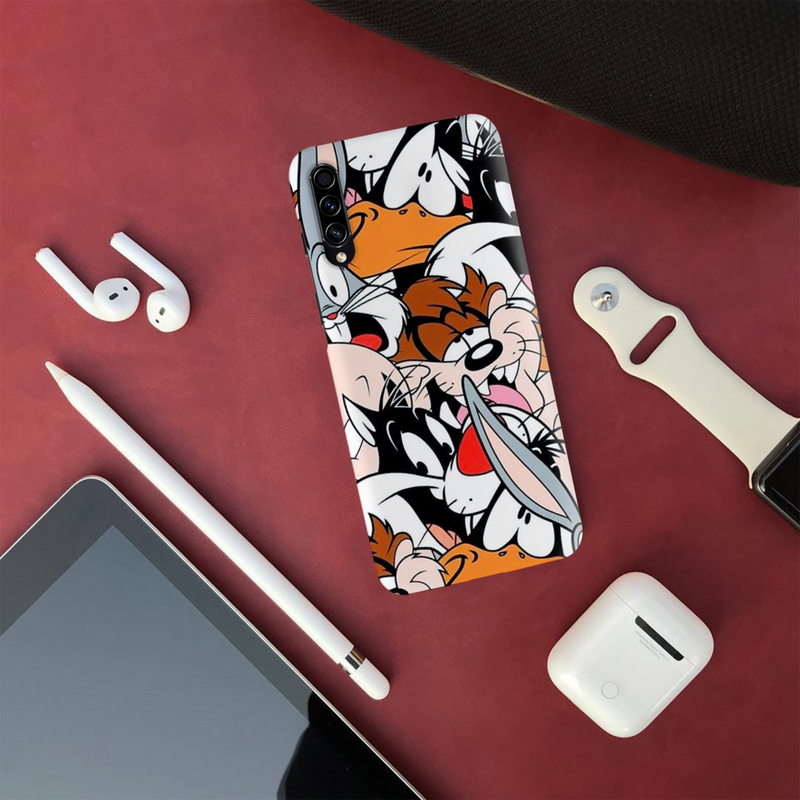 Looney Toons pattern Printed Slim Cases and Cover for Galaxy A50