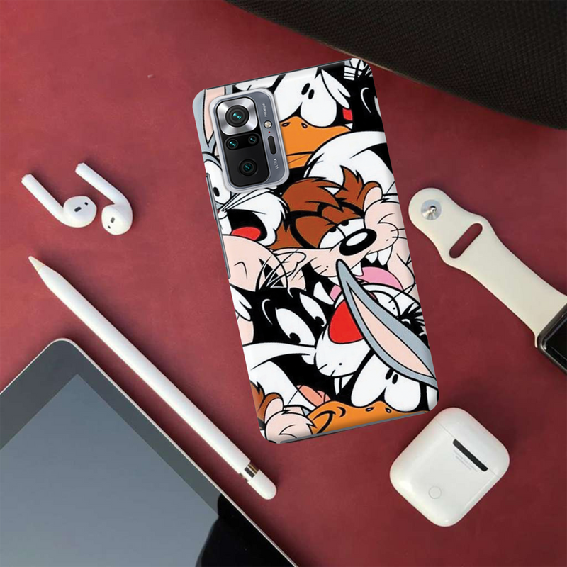 Looney Toons pattern Printed Slim Cases and Cover for Redmi Note 10 Pro Max