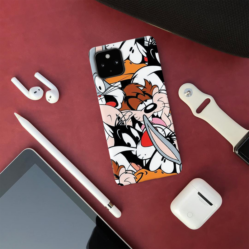 Looney Toons pattern Printed Slim Cases and Cover for Pixel 4A