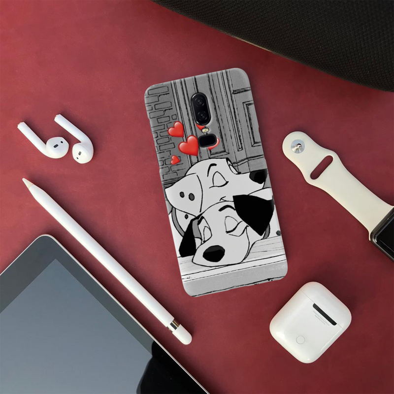 Dogs Love Printed Slim Cases and Cover for OnePlus 6