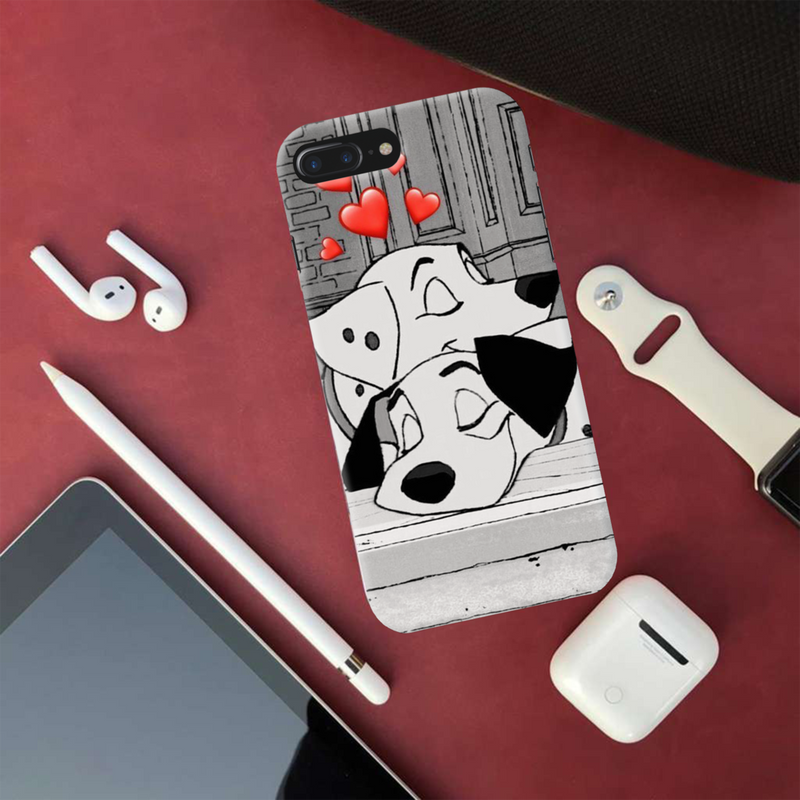 Dogs Love Printed Slim Cases and Cover for iPhone 8 Plus