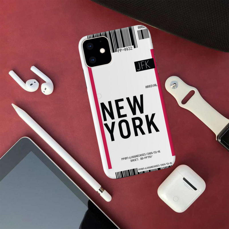 New York ticket Printed Slim Cases and Cover for iPhone 11