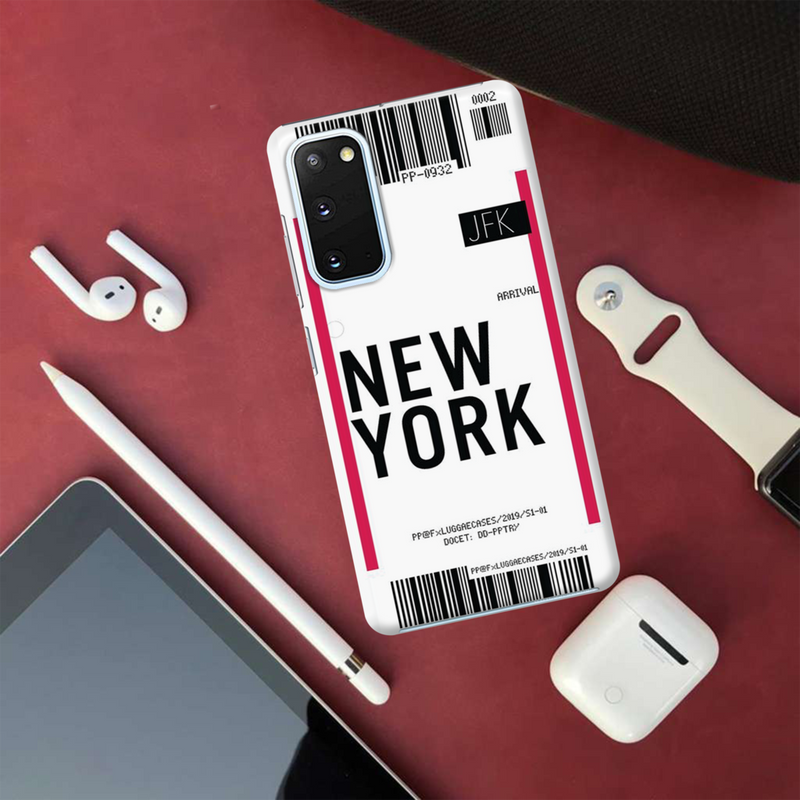 New York ticket Printed Slim Cases and Cover for Galaxy S20 Plus
