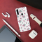 Pink florals Printed Slim Cases and Cover for Galaxy A20S
