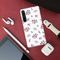 Pink florals Printed Slim Cases and Cover for OnePlus Nord CE 5G