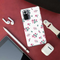 Pink florals Printed Slim Cases and Cover for Redmi Note 10 Pro