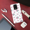 Pink florals Printed Slim Cases and Cover for Redmi Note 9 Pro Max