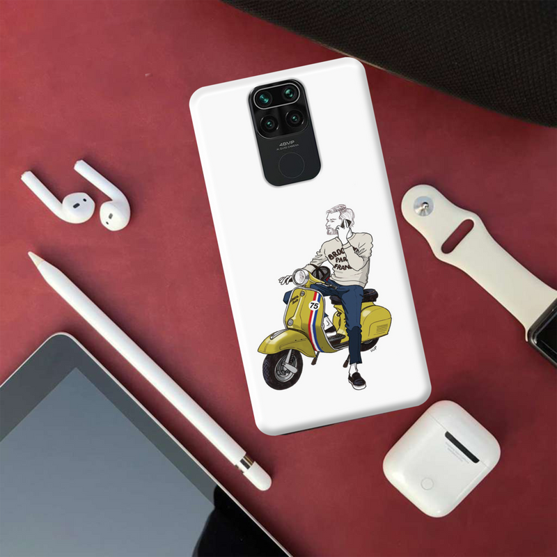 Scooter 75 Printed Slim Cases and Cover for Redmi Note 9