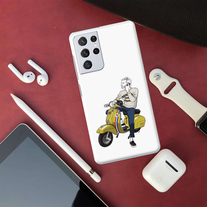Scooter 75 Printed Slim Cases and Cover for Galaxy S21 Ultra