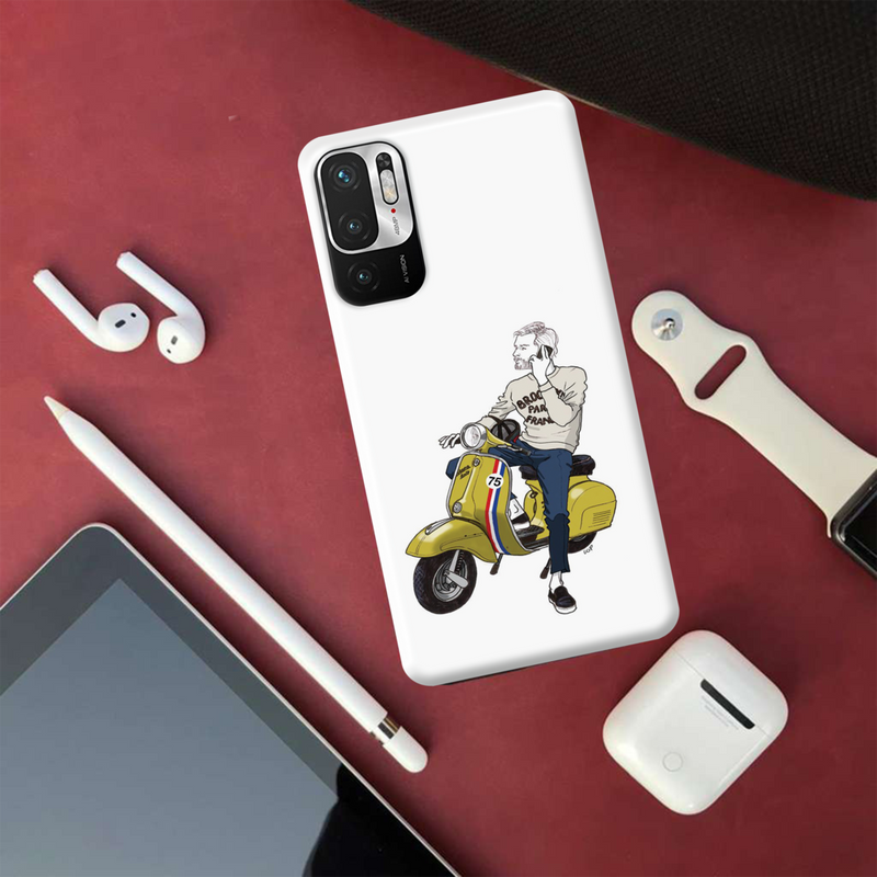 Scooter 75 Printed Slim Cases and Cover for Redmi Note 10T