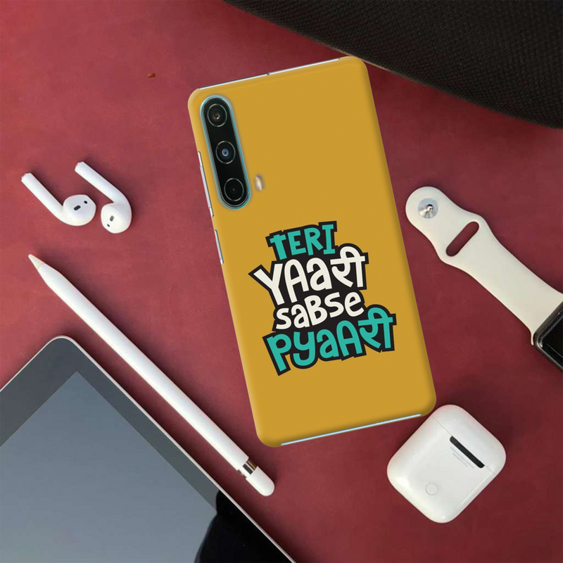 Teri Yari sabse pyari Printed Slim Cases and Cover for OnePlus Nord CE 5G