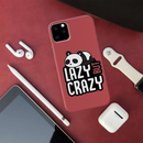 Lazy but crazy Printed Slim Cases and Cover for iPhone 11 Pro