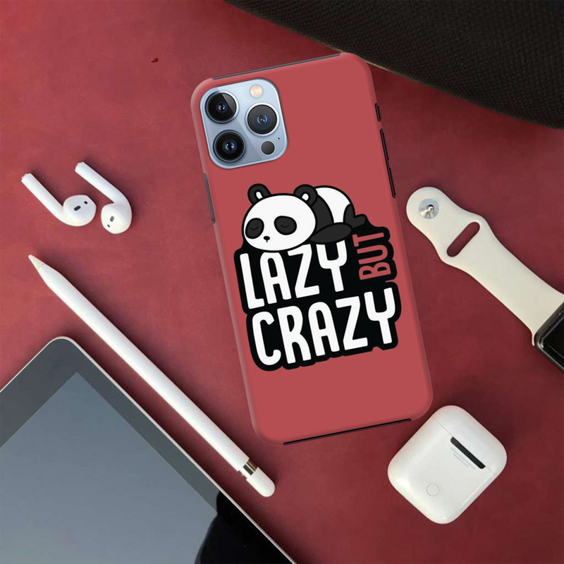 Lazy but crazy Printed Slim Cases and Cover for iPhone 13 Pro