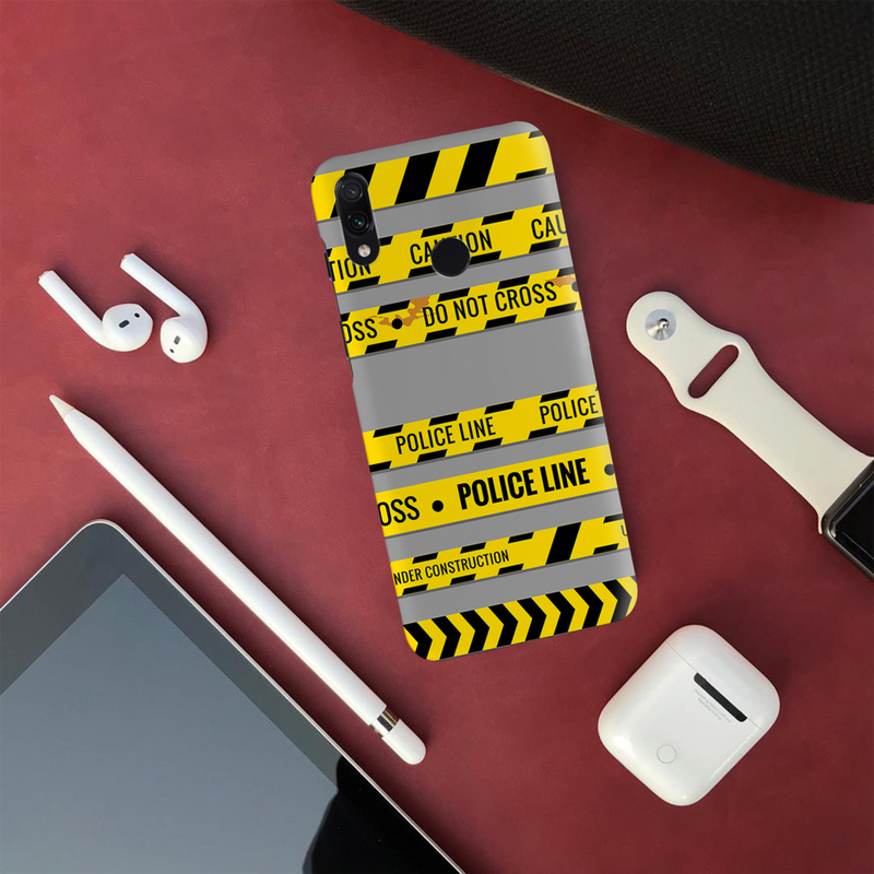 Police line Printed Slim Cases and Cover for Redmi Note 7 Pro