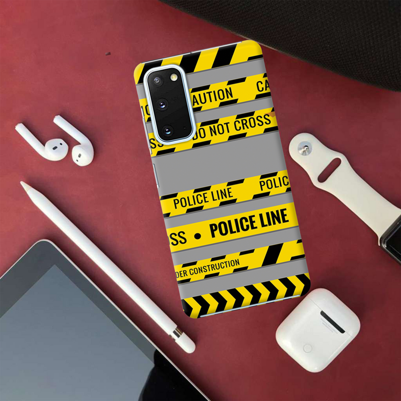 Police line Printed Slim Cases and Cover for Galaxy S20 Plus