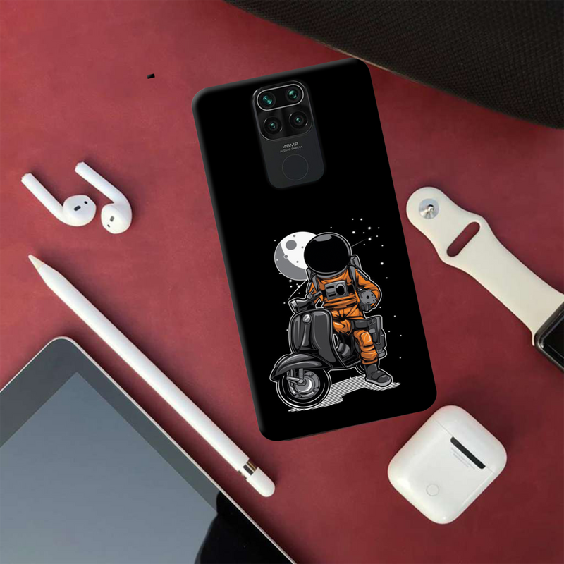 Astronaut scooter Printed Slim Cases and Cover for Redmi Note 9