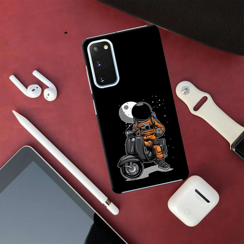 Astronaut scooter Printed Slim Cases and Cover for Galaxy S20 Plus