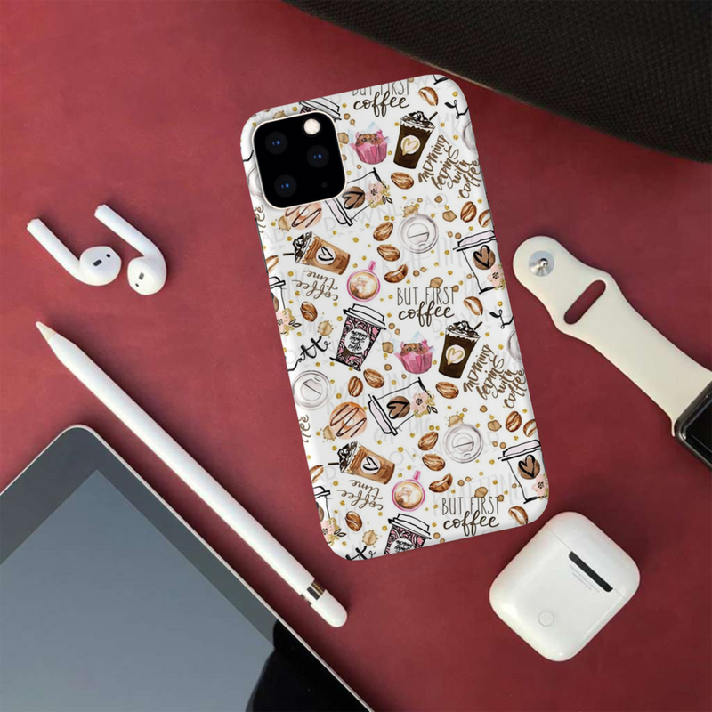 Coffee first Printed Slim Cases and Cover for iPhone 11 Pro