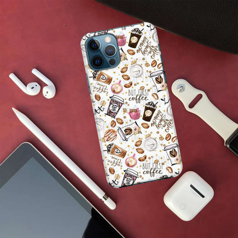 Coffee first Printed Slim Cases and Cover for iPhone 12 Pro Max