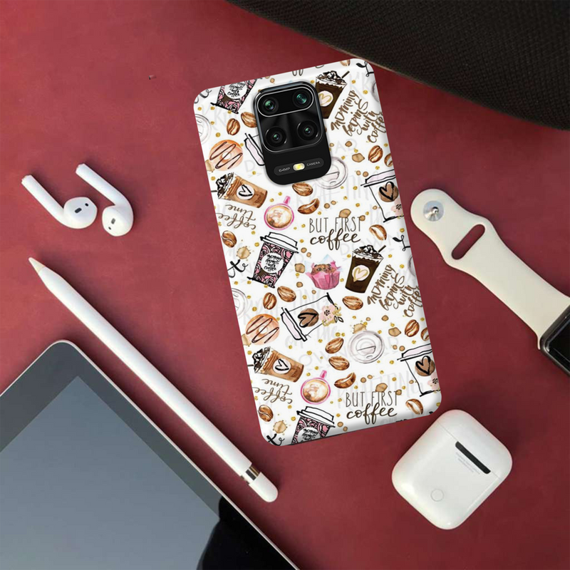 Coffee first Printed Slim Cases and Cover for Redmi Note 9 Pro Max