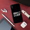 Don't quit Printed Slim Cases and Cover for iPhone X