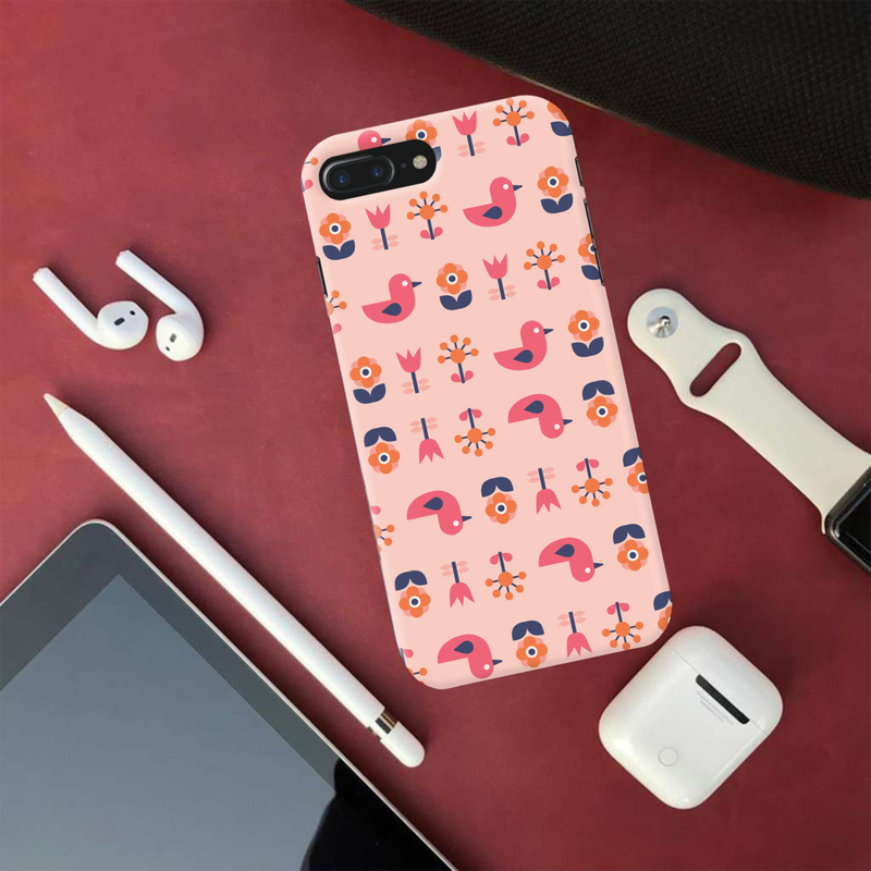 Duck and florals Printed Slim Cases and Cover for iPhone 7 Plus