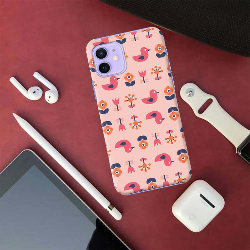 Duck and florals Printed Slim Cases and Cover for iPhone 12