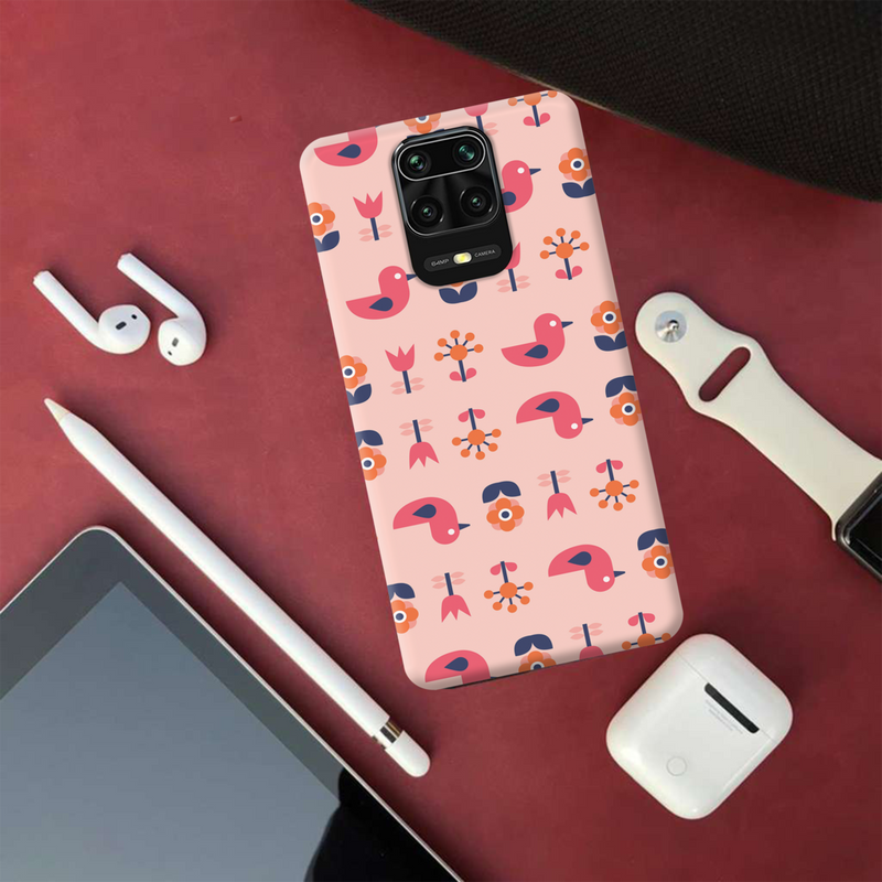 Duck and florals Printed Slim Cases and Cover for Redmi Note 9 Pro Max