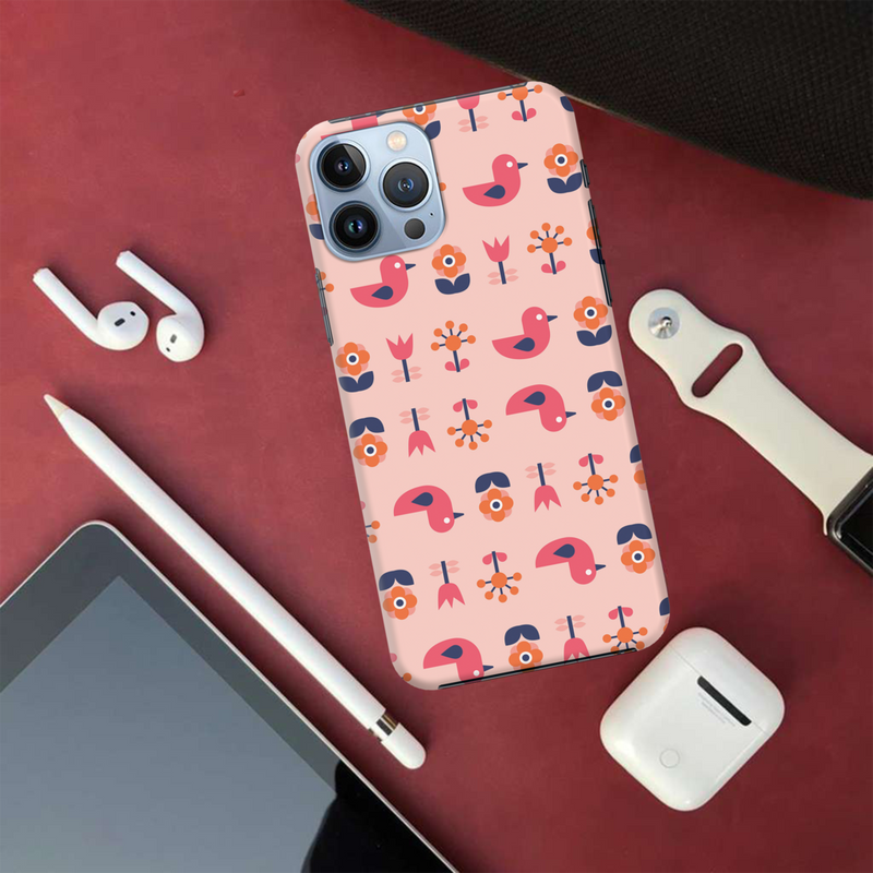 Duck and florals Printed Slim Cases and Cover for iPhone 13 Pro Max