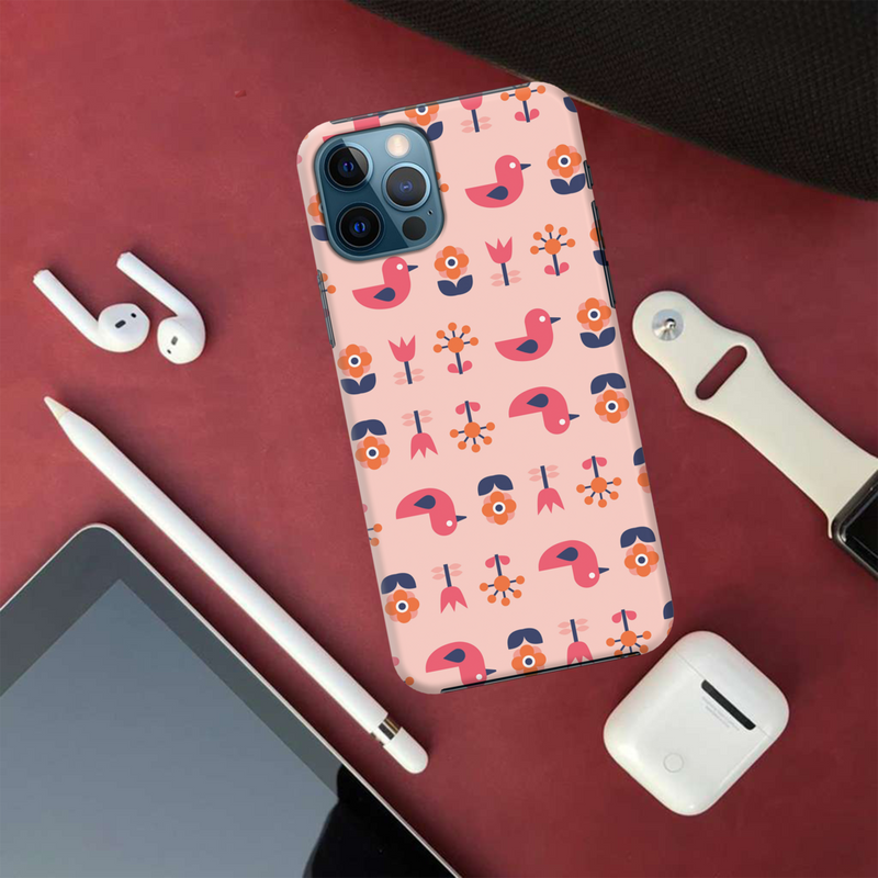 Duck and florals Printed Slim Cases and Cover for iPhone 12 Pro Max